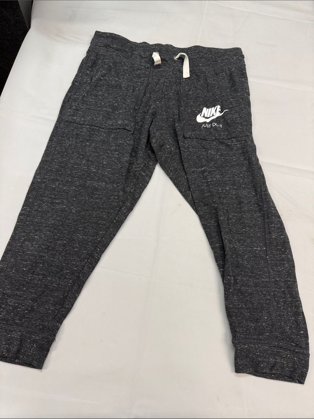 Nike Kids Dark Gray Heather Jogger Pants